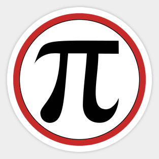 Math Geeks Love Pi Sticker